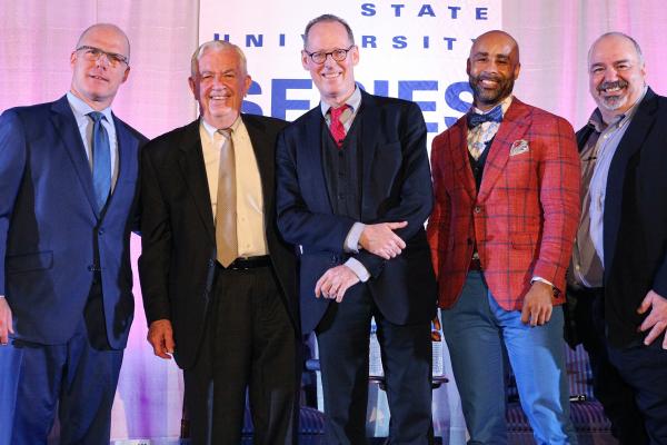 2018 Speaker Series with Paul Farmer MD, PhD, John Keenan, president Salem State University and moderators
