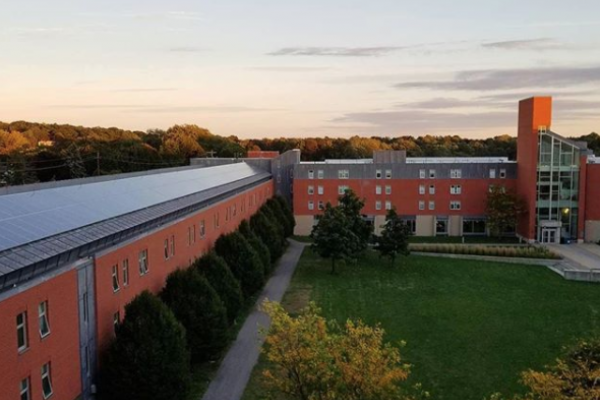 Arial of Marsh and Atlantic Hall