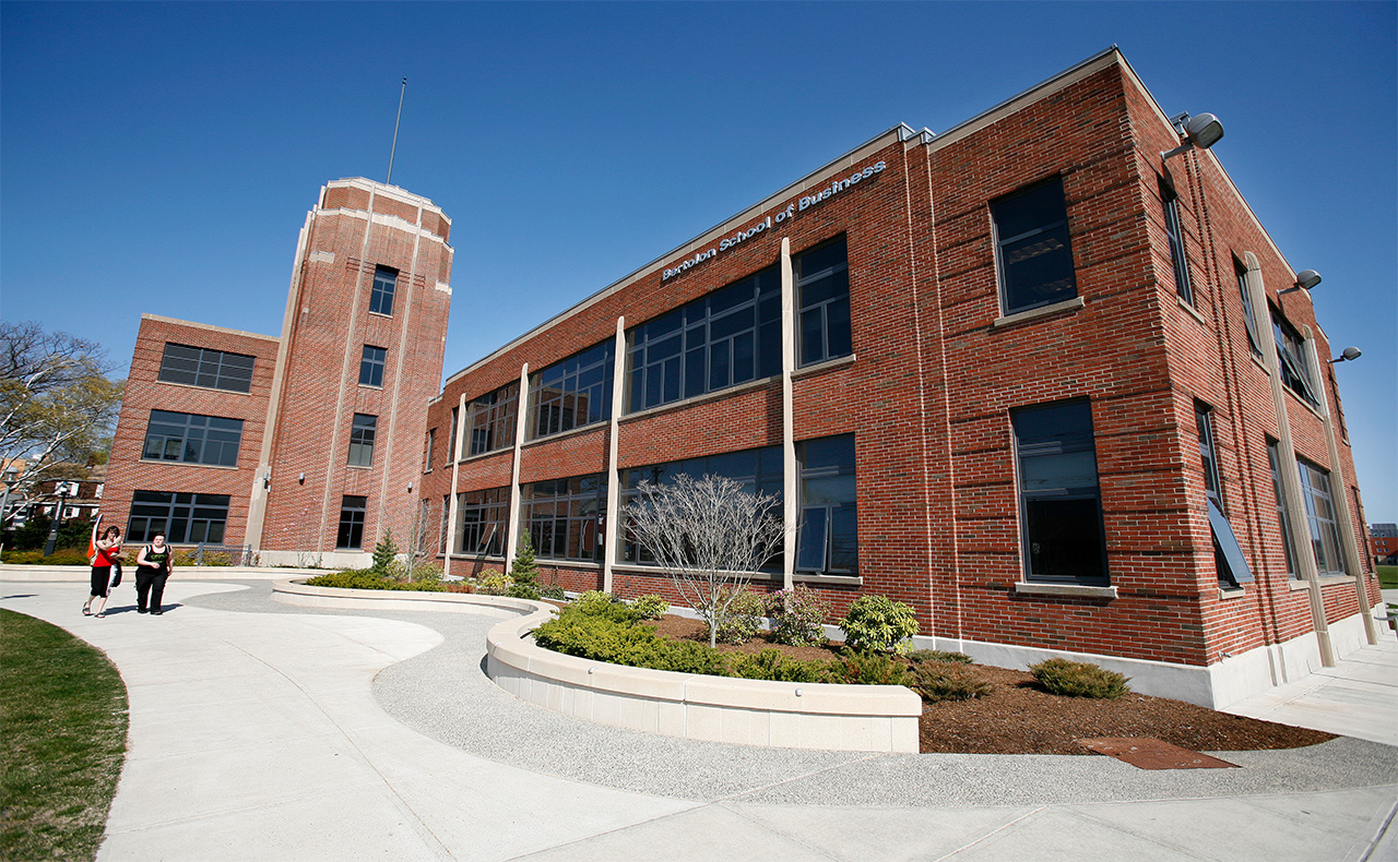 Bertolon School of Business in the summer.