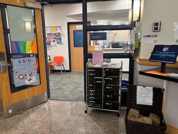 Office Reception for Counseling and Health Services Office