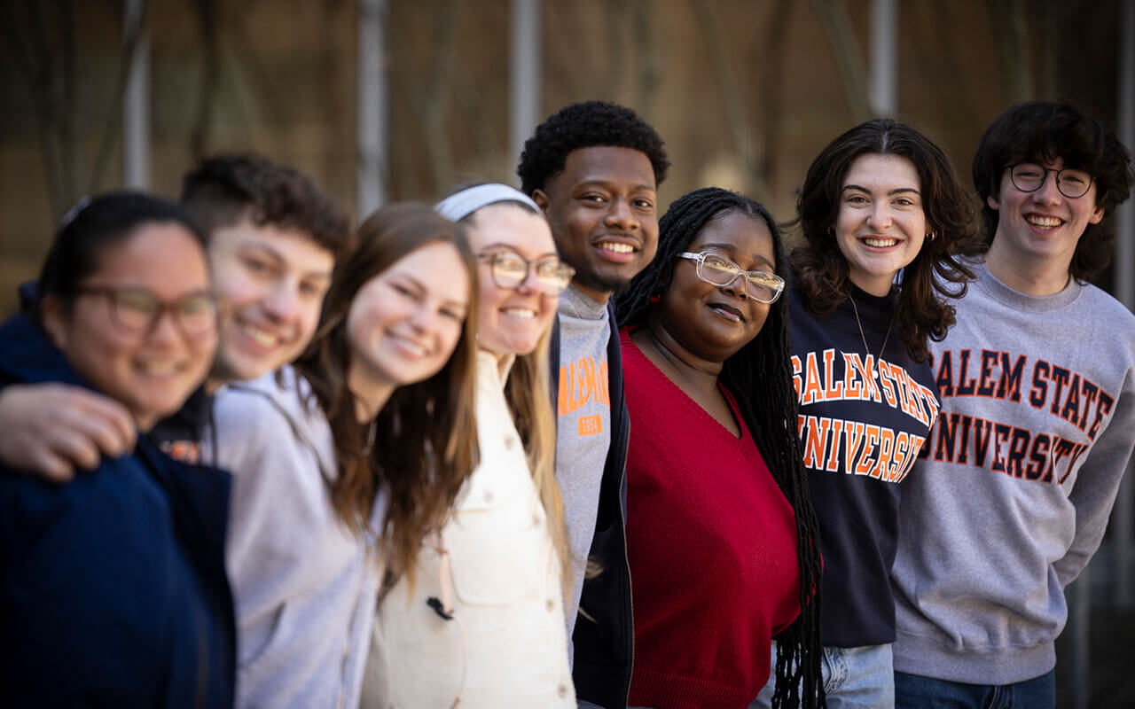 Students from all backgrounds find connection, belonging, and pride in the Salem State experience