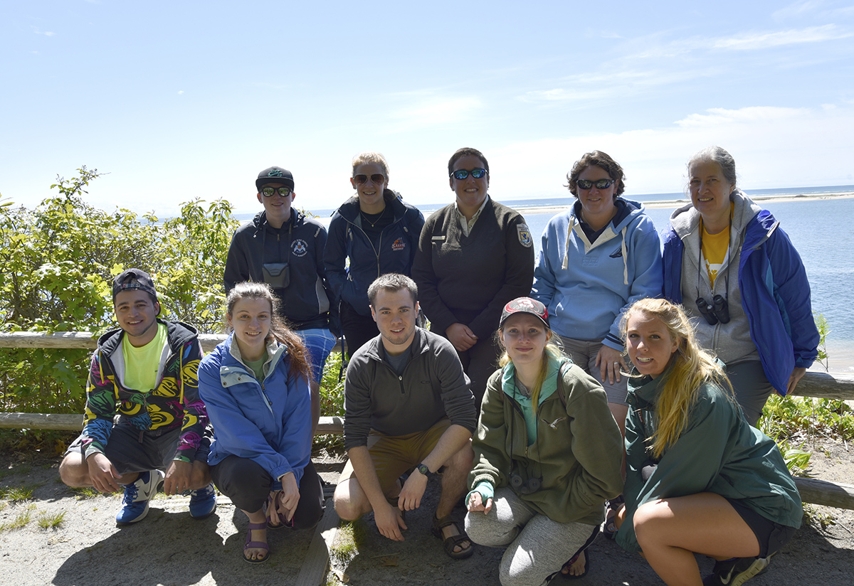 Group photo from the Experiencing Wildlife Institute