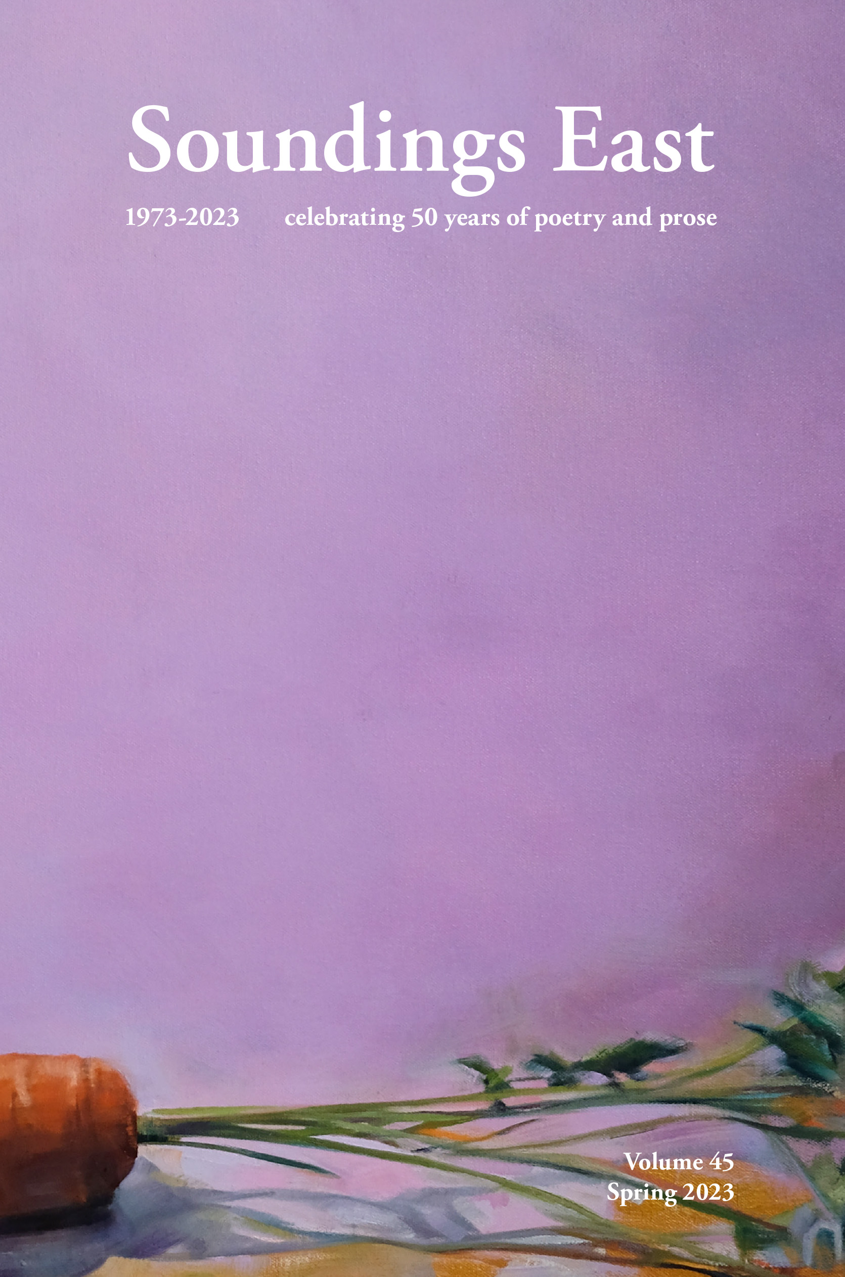 Purple cover with a carrot on the bottom