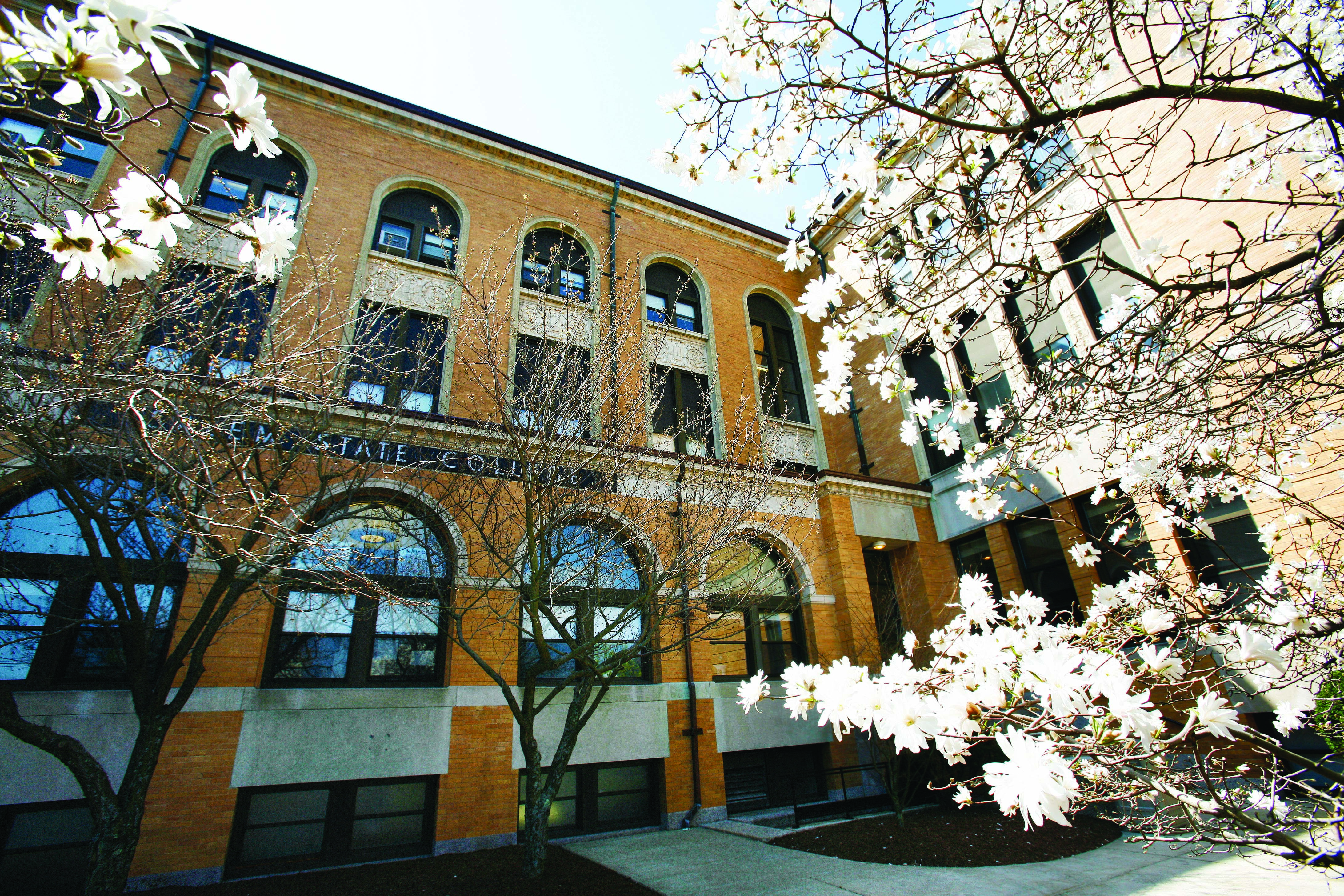 Sullivan Building in the Spring