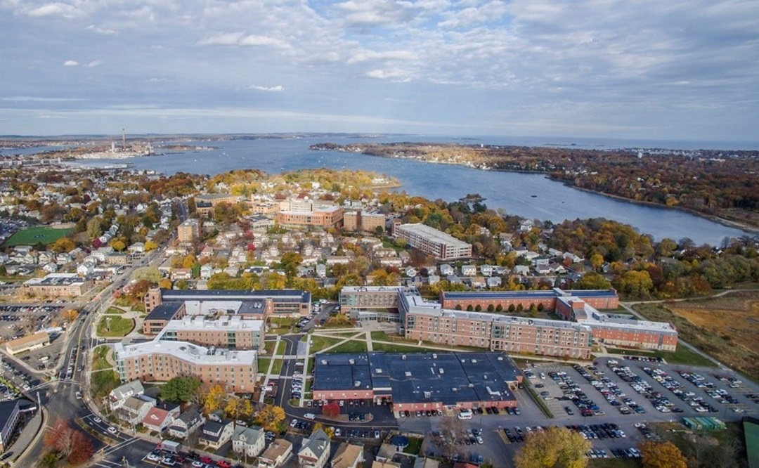 Salem State Aerial view