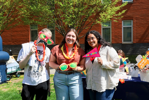 Students at Viking Field Day