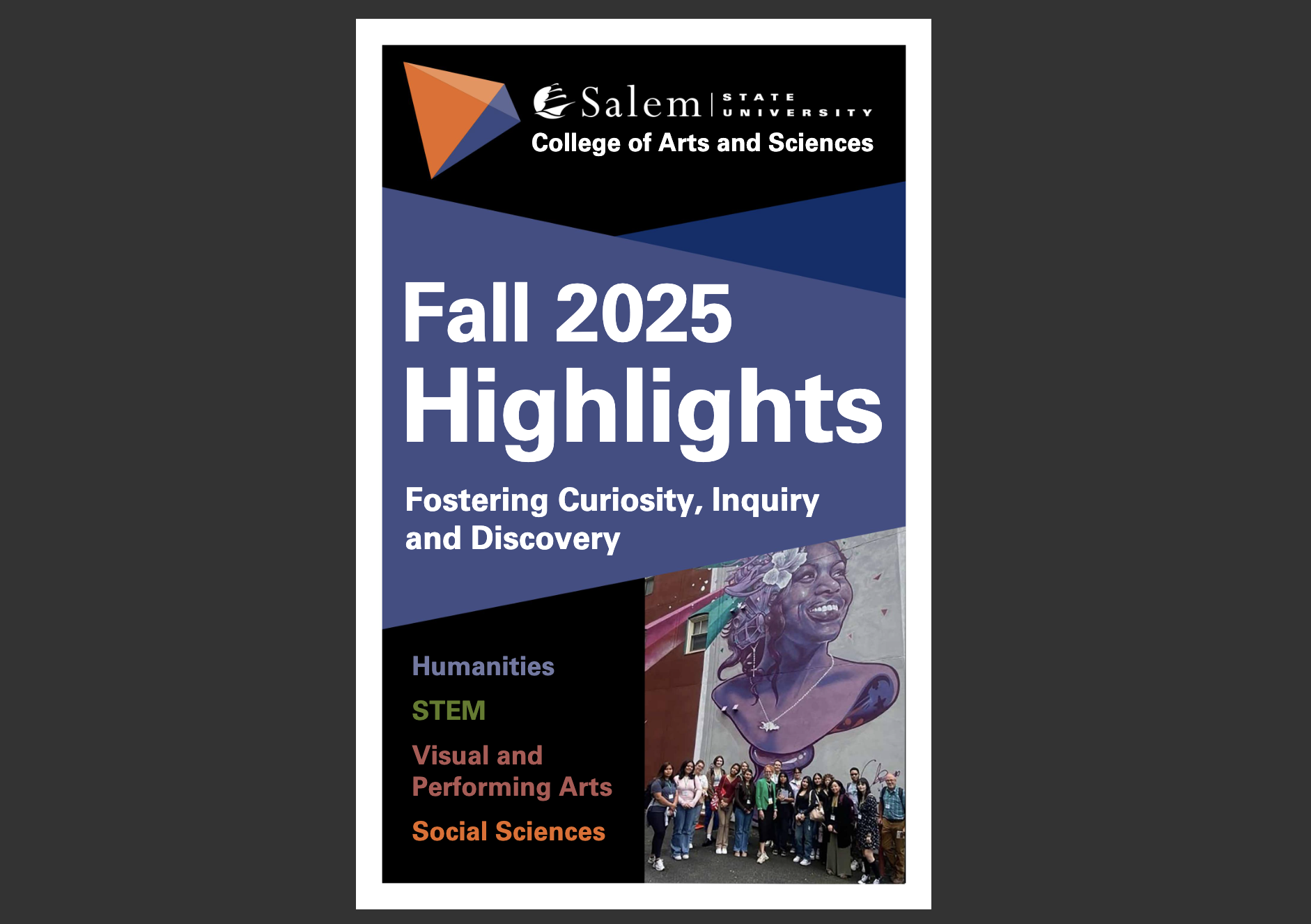 Fall 2026 College of Arts and Sciences Highlights cover
