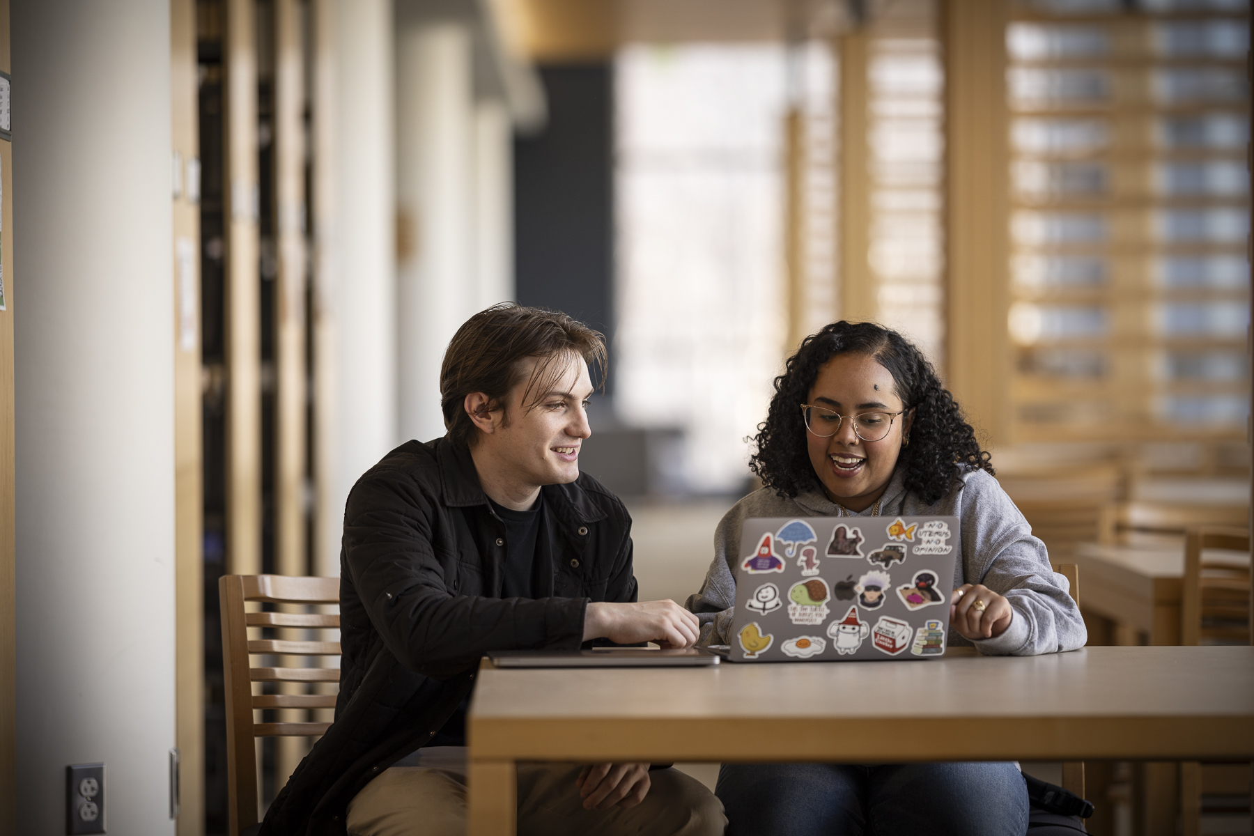 Students on a Laptop