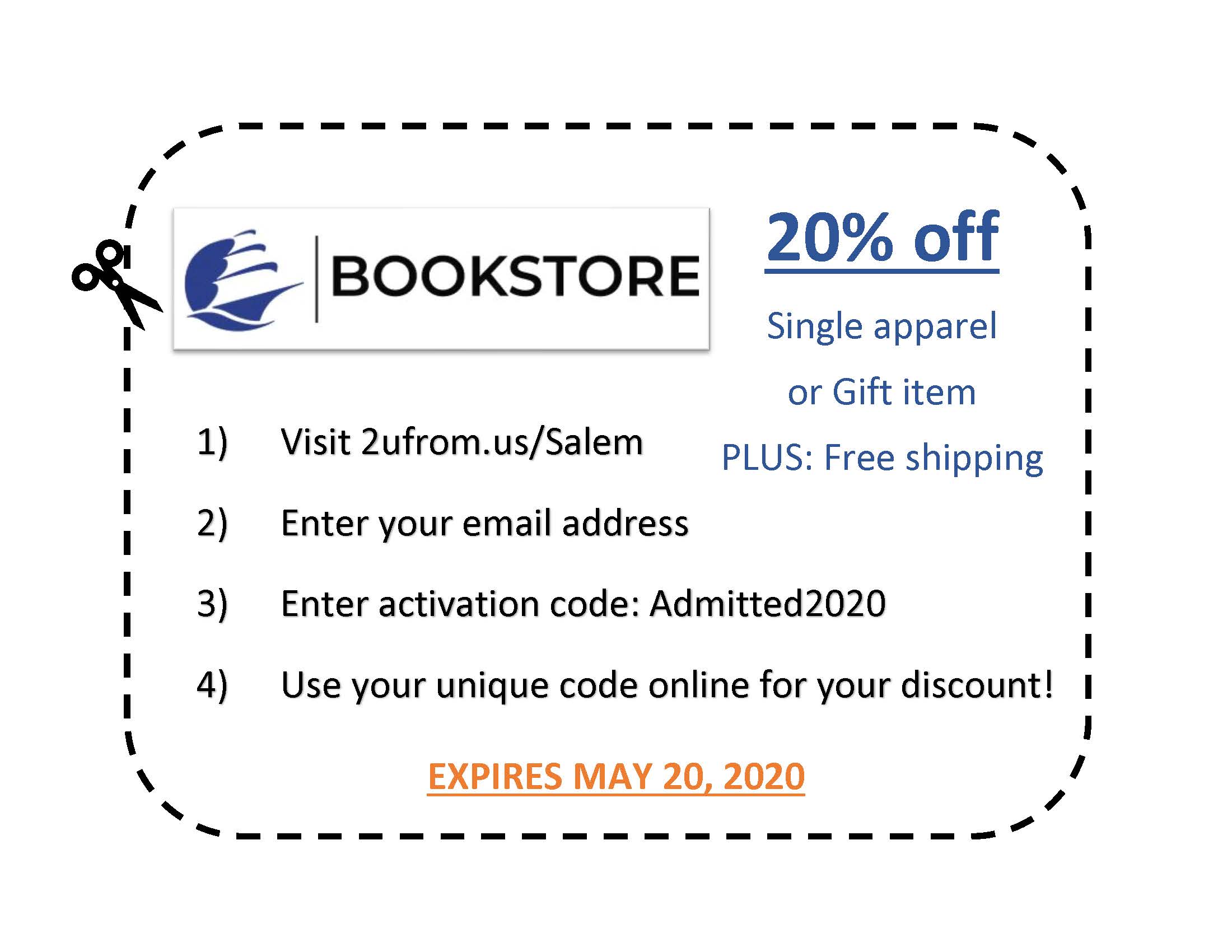 SSU Bookstore Coupon