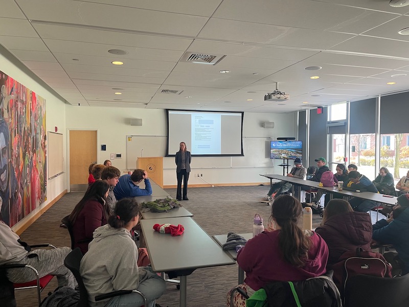 CIS students meeting in Forten 123
