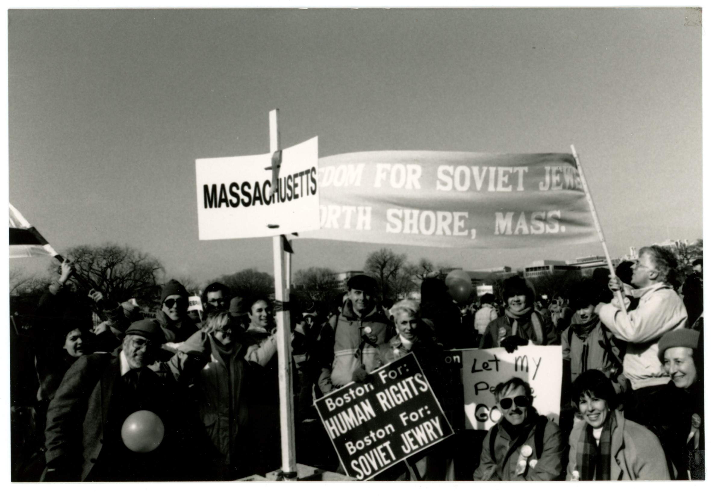 Activists from Boston and the North Shore at the Freedom Rally for Soviet Jews …