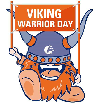 Viking Warrior Day superfan