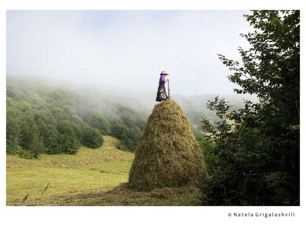 A photograph from Grigalashvili's "The Final Days of Georgian Nomads"