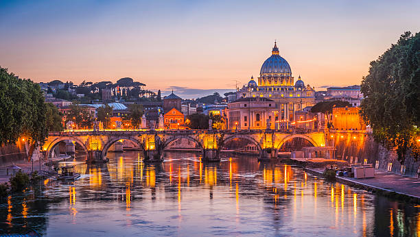 Rome at dusk