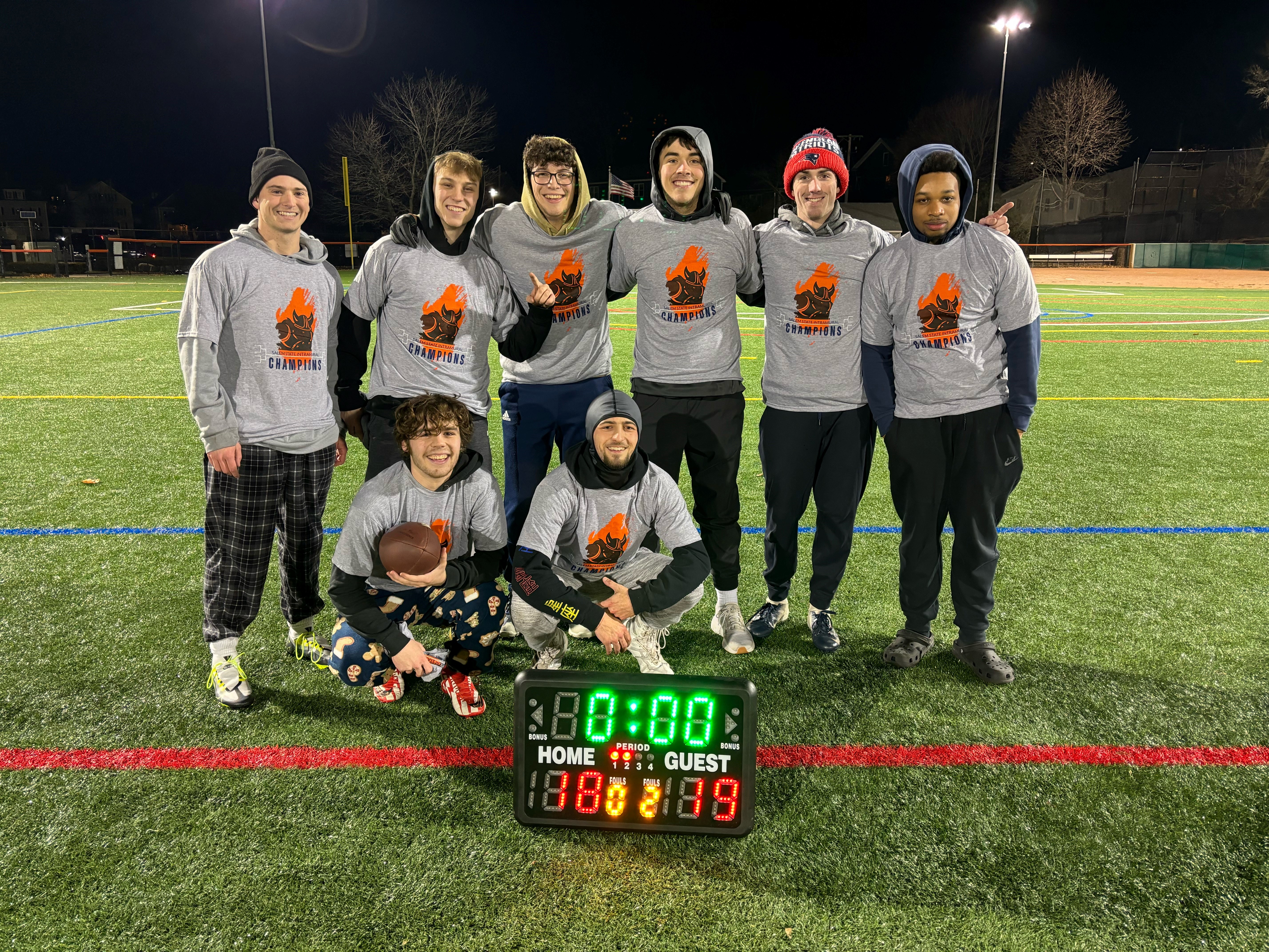 Intramural champions receive a shirt, bragging right, and are featured on marke…