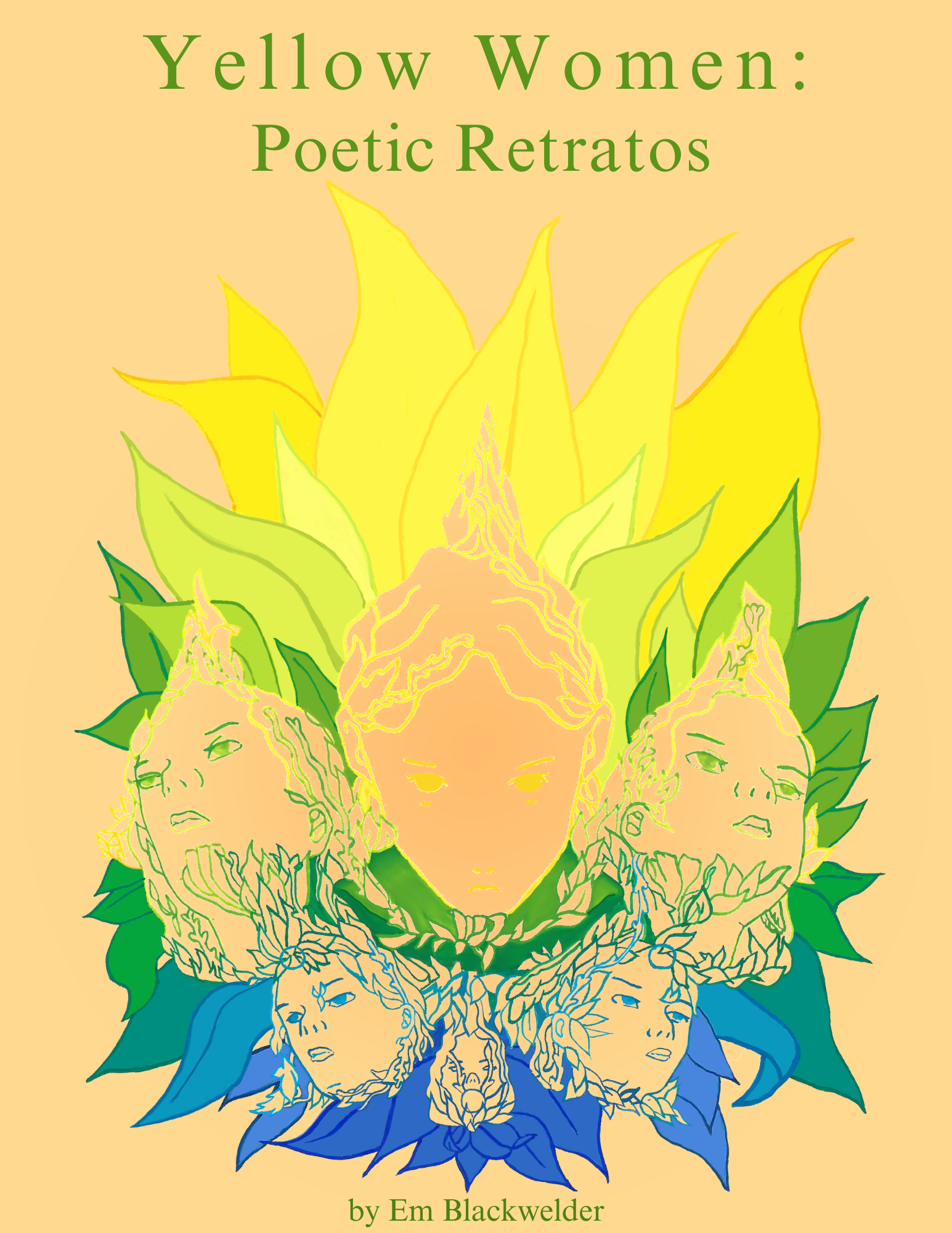 Cover of the Poetry Chapbook "Yellow Women: Poetic Retratos"