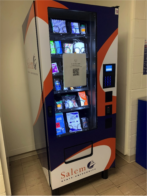 Wellness Vending Machine in Ellison Campus Center