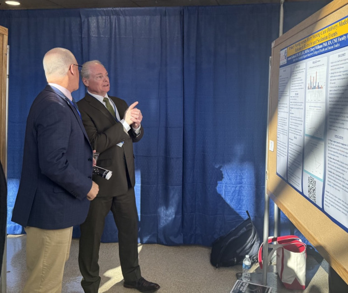 Student research day exhibition