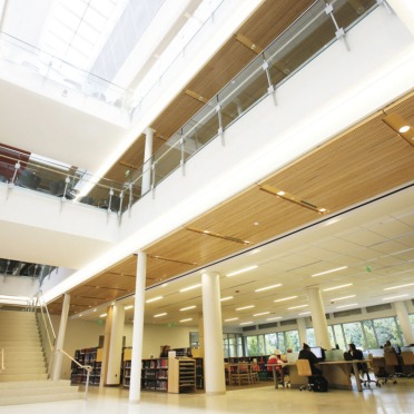 Berry Library interior