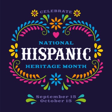 Hispanic heritage month graphic