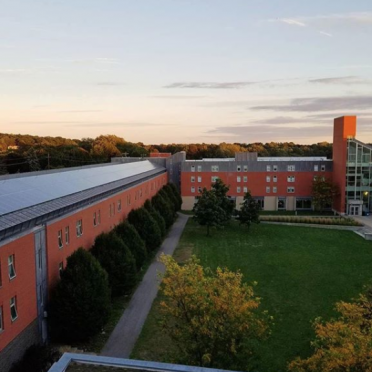 Arial of Marsh and Atlantic Hall