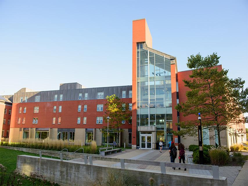 Atlantic Hall during the day.