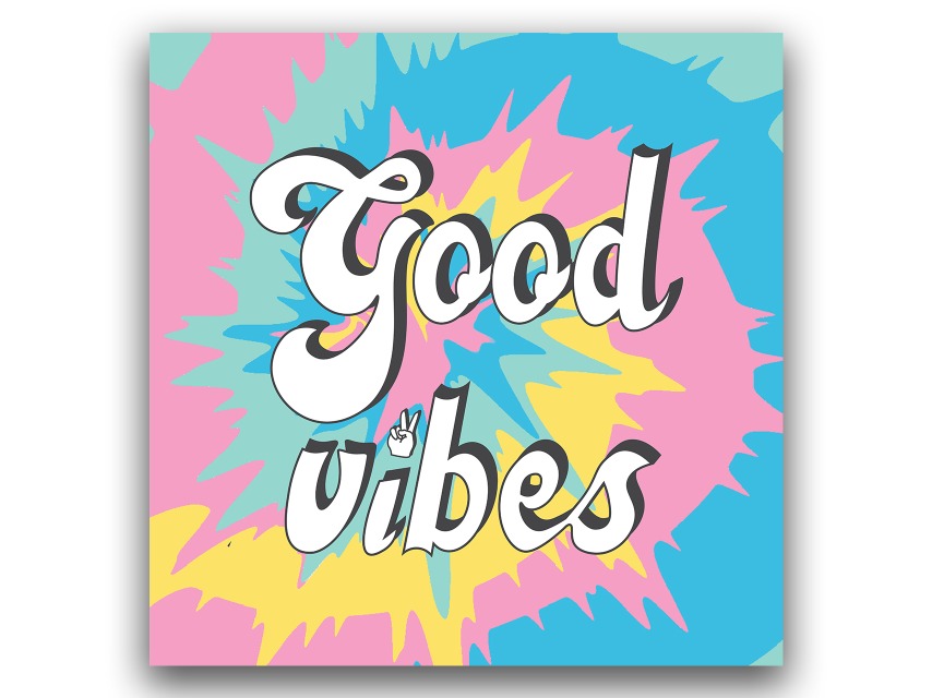 Jenna Tirone - Typography - Good Vibes