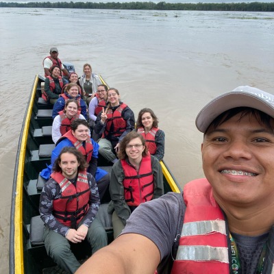 Students on trip