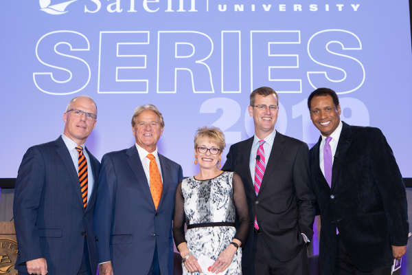 Sam Kennedy and Steve Burton with Cynthia McGurren, Dennis Drinkwater and John Keenan