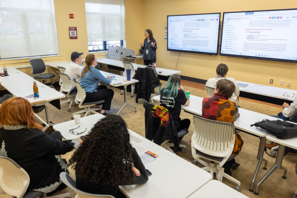 English Classroom with Students