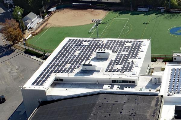 Gassett Fitness Center Solar Panels