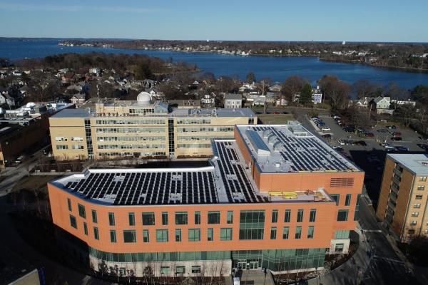 Berry Library solar panels