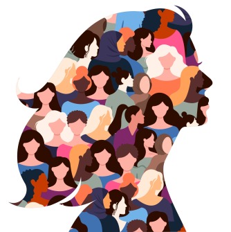graphic of women