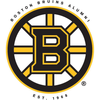 The Boston Bruins Alumni logo, featuring the trademark B wrapped with the text "BOSTON BRUINS ALUMNI, EST. 1968"