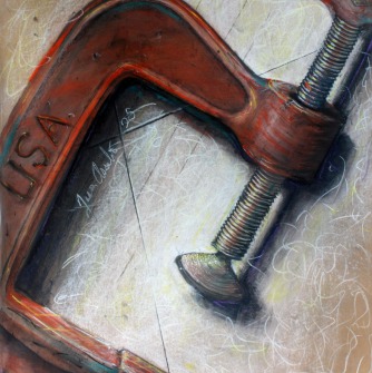 Red clamp