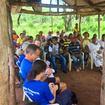 Meeting with ingigeneous Wayuu communities