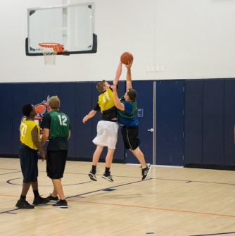 Basketball is one of four intramural sports offerings this spring.