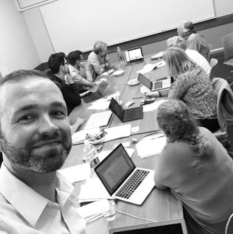 Dr. Noel Healy and workshop participants