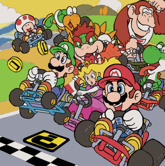 Mario Kart World is played on Nintendo Switch 2!