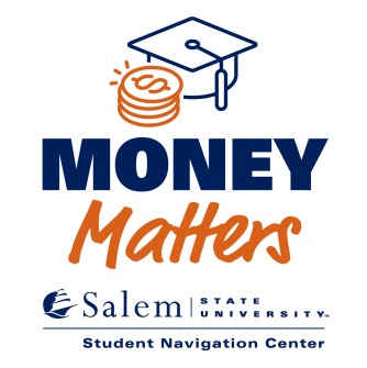 Illustration of a graduation cap and stack of coins