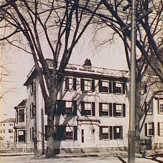 Frank Cousins Photograph of the Curwen House in Salem, c. 1891