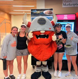 Superfan with Students 