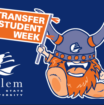 Transfer Student Week on Banner and Salem State University Logo