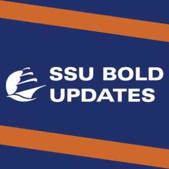 SSU BOLD Updates header with university seal