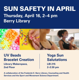 UV Beads Bracelet Creation, Yoga Sun Salutations and more!