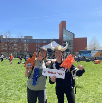 2025 VWD attendees at Atlantic Hall quad