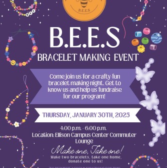 Flyer for the B.E.E.S. Bead and Bond event