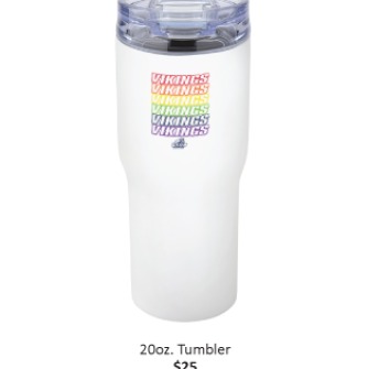 Vikings Pride Tumbler