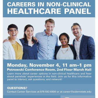 Careers in Non-Clinical Healthcare Panel