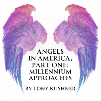 Angel winds with play title between them